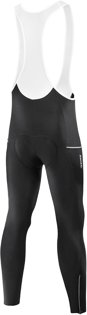 Amazon.co.jp: [サンティック] メンズ サイクルパンツ ビブパンツ 裏