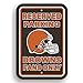 NFL Cleveland Browns Plastic Parking Sign