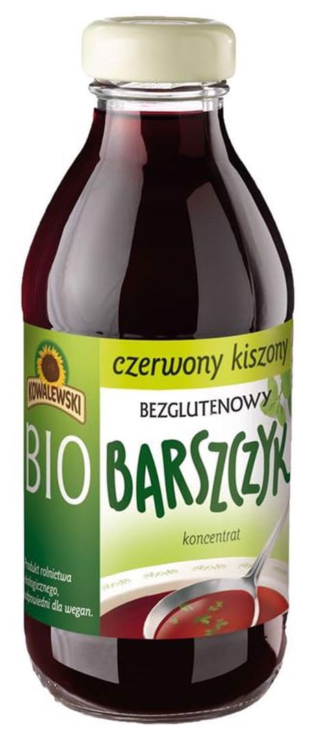 RED Pickled BORSCHT Gluten-Free Concentrate BIO 320 ml - KOWALEWSKI