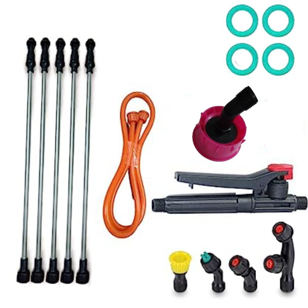 Ugrow Agriculture Sprayer Pump 5 Lance With 5 Above Nozzles With Lance Kit Pack of 1 (B0BT1GJK34) Amazon Price History, Amazon Price Tracker