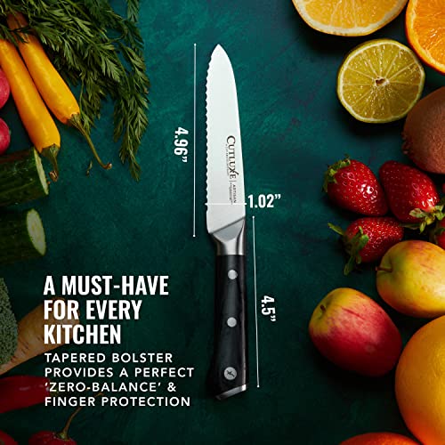 Cutluxe Serrated Kitchen Utility Knife thumb #6