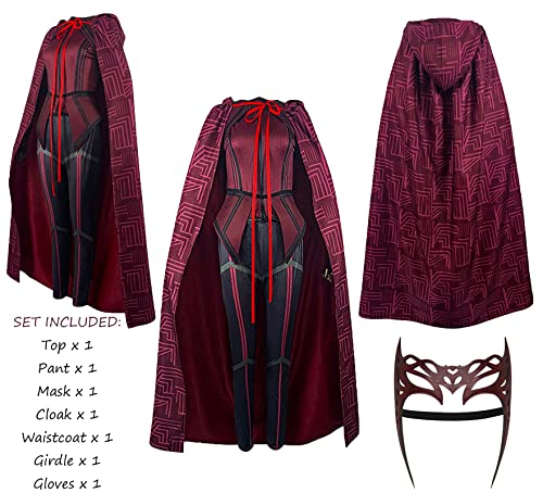 SINSEN Wanda Maximoff - Costume da strega