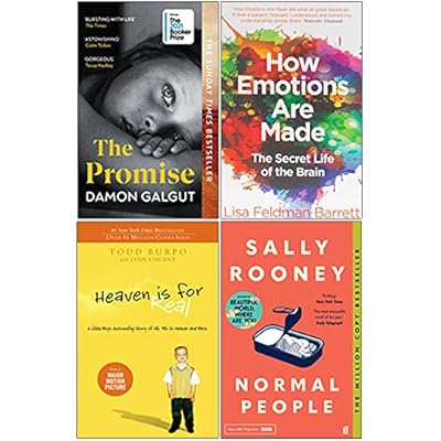 The Promise, How Emotions Are Made, Heaven Is for Real, Normal People 4 Books Collection Set