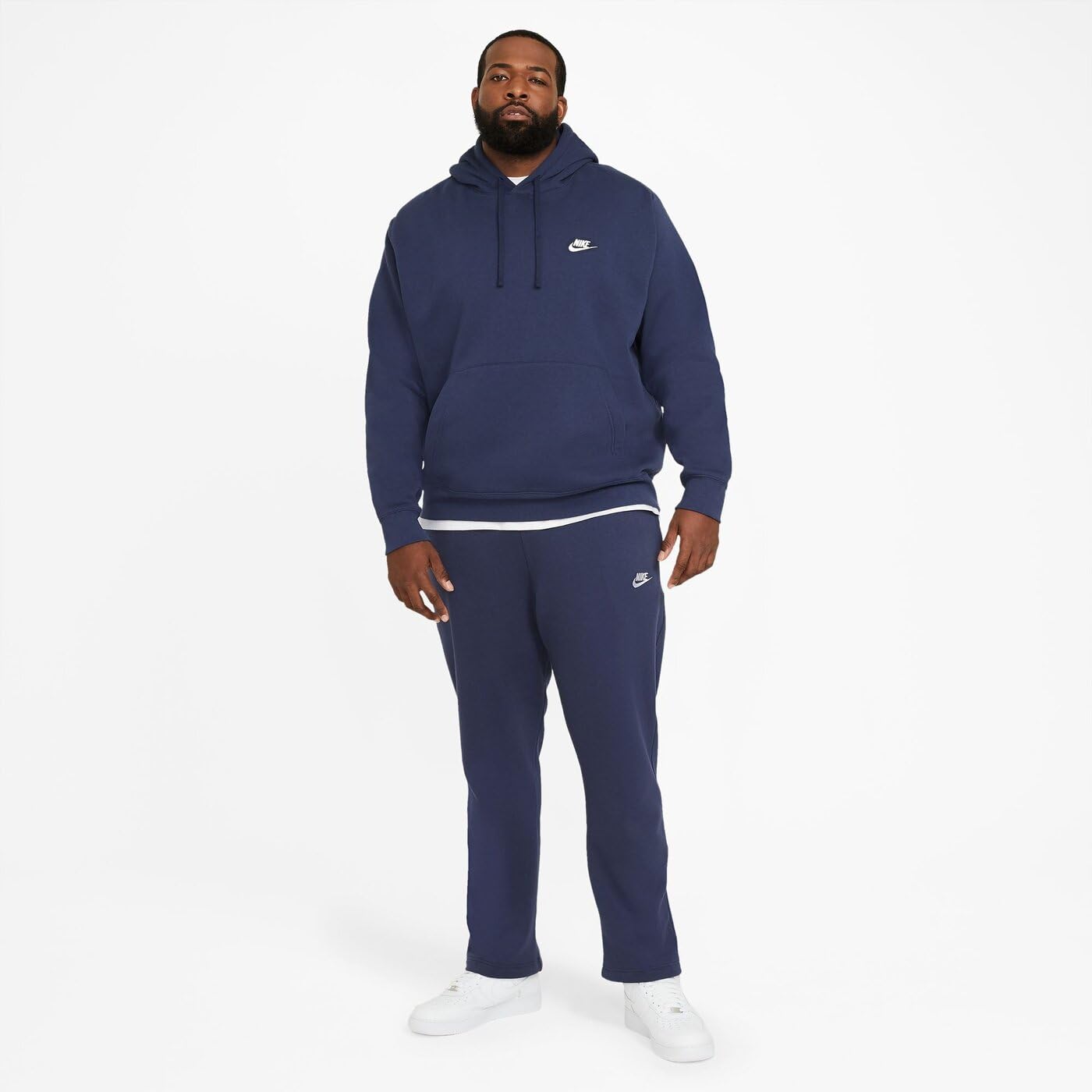 Nike Herren M Nsw Hoodie Po Flc Club Kapuzenpullover