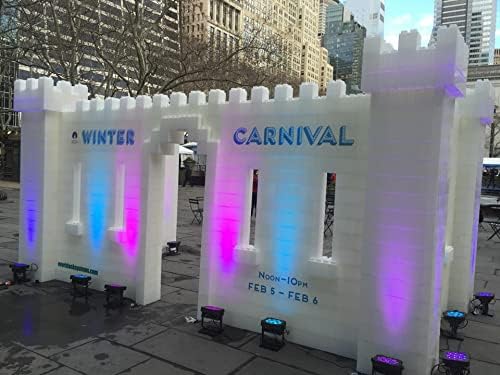 Miniatura 7 de EverBlock Paquete modular de plástico de tamaño completo de 12 x 6 pies  Bloques de construcción gigantes  Fácil de conectar y reutilizar  Uso en