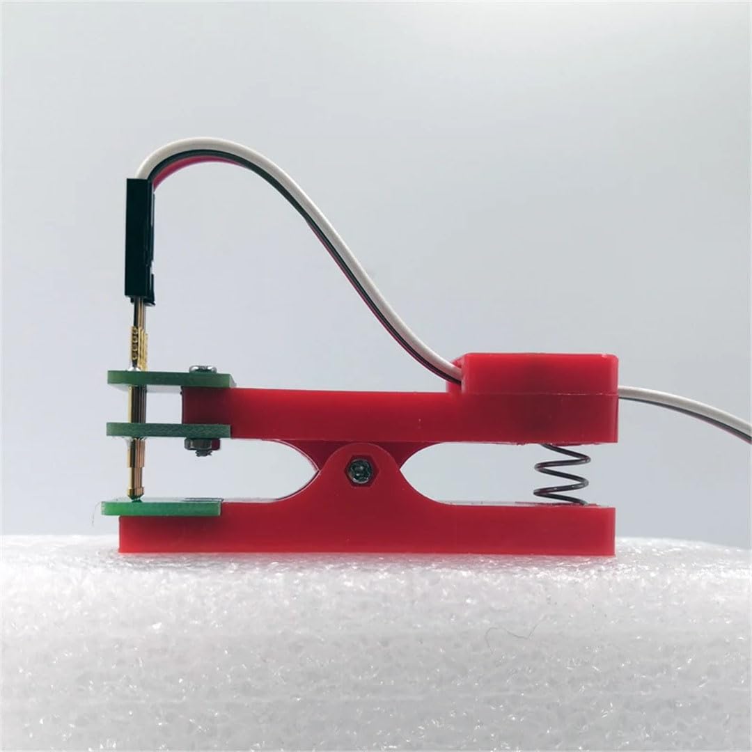2.54 2.0 1.5 1.27 1.25 100Mil 50Mil 3P 4P 5P 6P 7P PCB Clip Morsetto Fixture Probe Pogo Pin Download Programma Masterizzazione 1,27 mm (fila singola) 6p