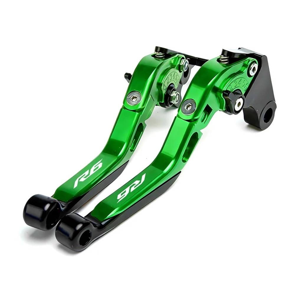 Zdgxfhsrh J Motorcycle Brake Clutch Levers For Ya&Maha Yzf R6 2017-Present Clutch Lever Brake Set Adjustable Folding Handle Levers Motorcycle Accessories Parts(J)