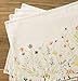 Maison d' Hermine Placemats Set of 4 100% Cotton Washable Cloth Place Mats, Reusable Table Mats for Kitchen Dining Decoration, Party, Wedding, Restaurant Spring/Summer (Colmar, 13