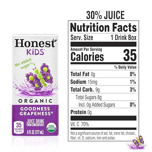 Save on Honest Kids Organic Juice Cartons - 5 Sets of 8 Pack - Image 2