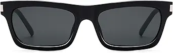 Retro Rectangular Sunglasses for Women Men Trendy Narrow Vintage Wide 90s Revival Sunnies AP3752