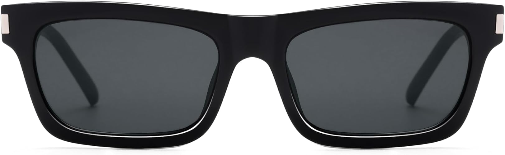 Retro Rectangular Sunglasses for Women Men Trendy Narrow Vintage Wide 90s Revival Sunnies AP3752