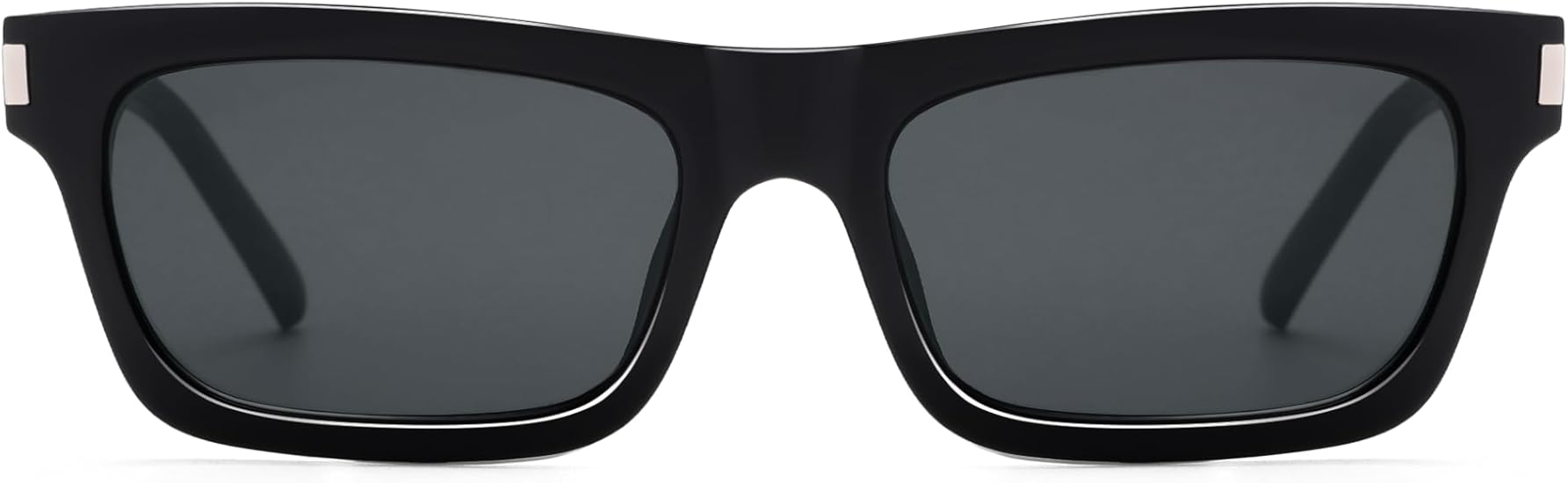 Retro Rectangular Sunglasses for Women Men Trendy Narrow Vintage Wide 90s Revival Sunnies AP3752