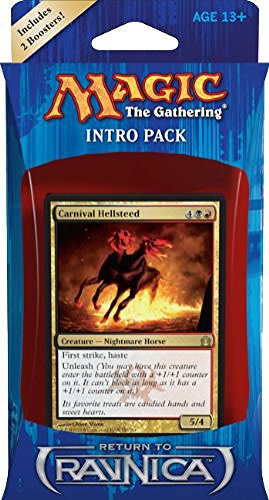 Magic the Gathering RTR: MTG: Return to Ravnica Intro Pack: Rakdos Raid Theme Deck (Includes 2 Booster Packs)