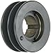 Browning 2TB40 Split Taper Sheave, Cast Iron, 2 Groove, A or B Belt, Uses P1 Bushing