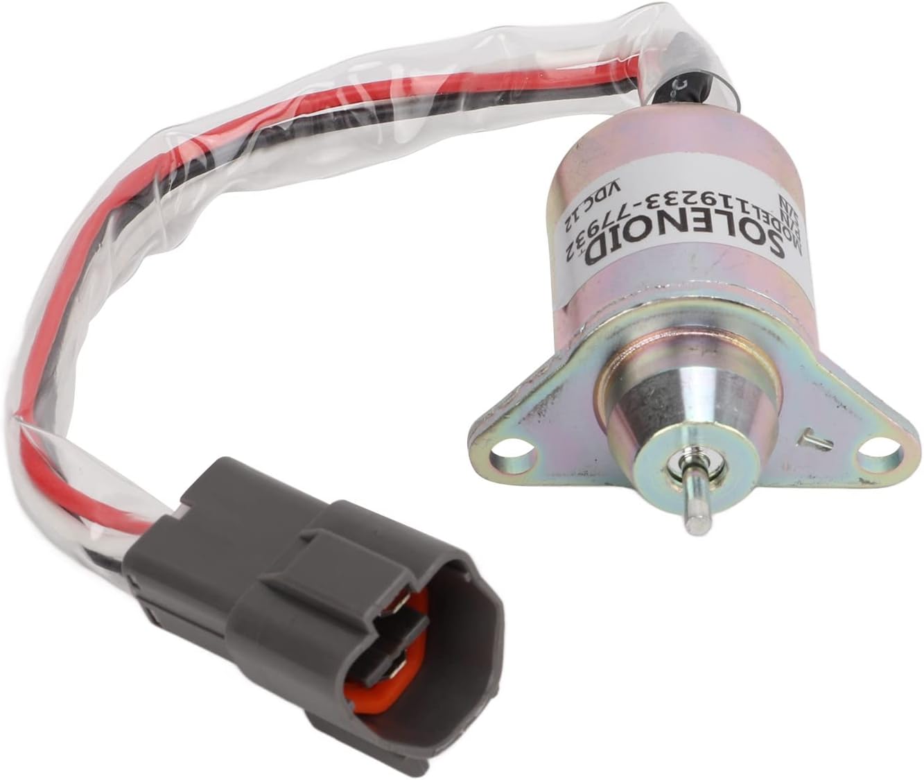 Naroote Wysokiej Jakości Elektrozawór Odcinający Paliwo Metal 12V 119233-77932 Zamiennik dla