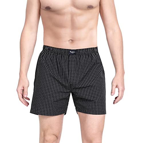Image of Pepe Jeans Innerwear Cotton Printed Boxer, Shorts for Men - M (Pack of 2)