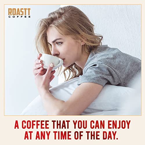 Organic Chocolate Raspberry Coffee | Chocolate Coffee Ground | Gourmet Medium Roast Organically Flavored Ground Coffee | Caffeinated Organic Double Chocolate Coffee - 12 Ounces Roasted Flavored Coffee Grounds By Roastt Coffee #TOP7