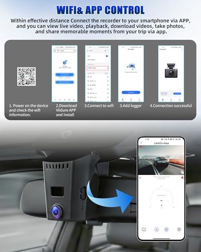 Dashcam 4K WiFi para BMW: graba accidentes con el sensor G 6