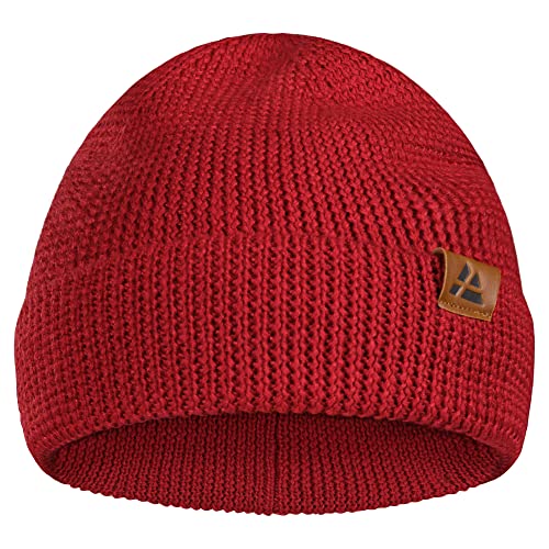 Image of DANISH ENDURANCE Merino Wool Beanie, Warm Winter Hat for Outdoors