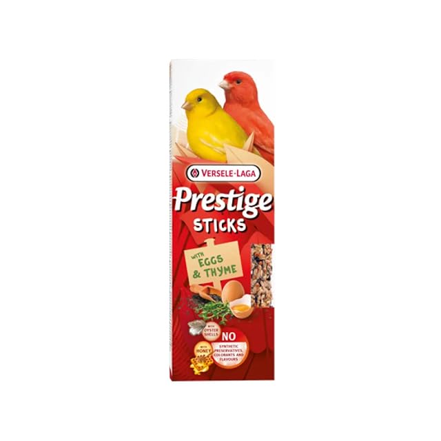 Foto 2 de 4 de Versele-Laga Prestige Sticks Canarios Huevo & Tomillo