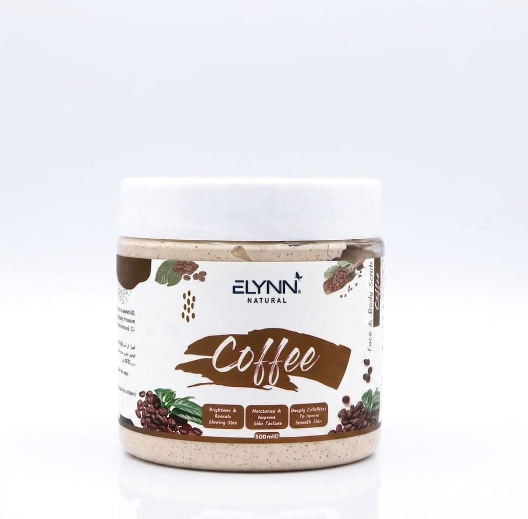 ELYYN NATURAL COFFEE FACE & BODY SCRUB 500ML BY EURO CENTRE BRIGHTENS & GLOWING SKIN Facial Scrub – Exfoliating – with Caffeine – Gentle Exfoliator – Organic for Glowing Skin – Face Scrub for Men & Women – Facial Scrub – Deep Cleansing Exfoliator-image-49