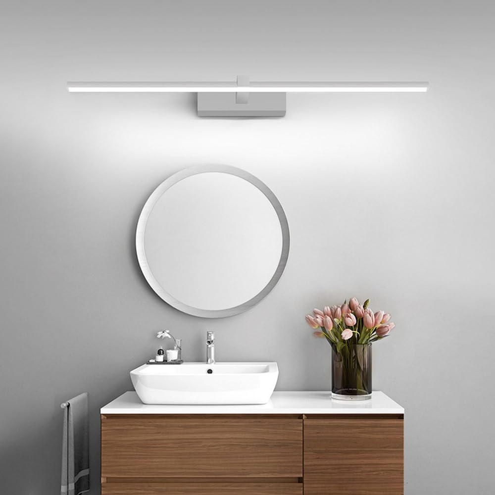 Jadssox Lampada da toeletta Moderna per Bagno, Lampada da Bagno, Lampada da Bagno su Specchio, Lampada da toeletta a LED, Lampada da toeletta a Barra, Lampada da Bagno, Luce da Bagno