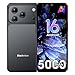 Blackview Wave 7C Handy Ohne Vertrag, Android 16 Smartphone, 16GB+64GB/1TB TF, 6.56" Gemini AI Smartphone Ohne Vertrag Günstig, 5000mAh, 32MP+13MP, WiFi 5/Face ID/GPS/OTG/FM/Handyhülle, Schwarz