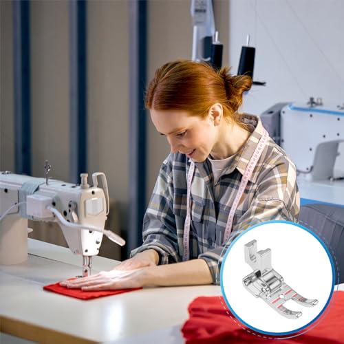 Prensatelas de patchwork 1/4" metal para máquina de coser miniatura 5