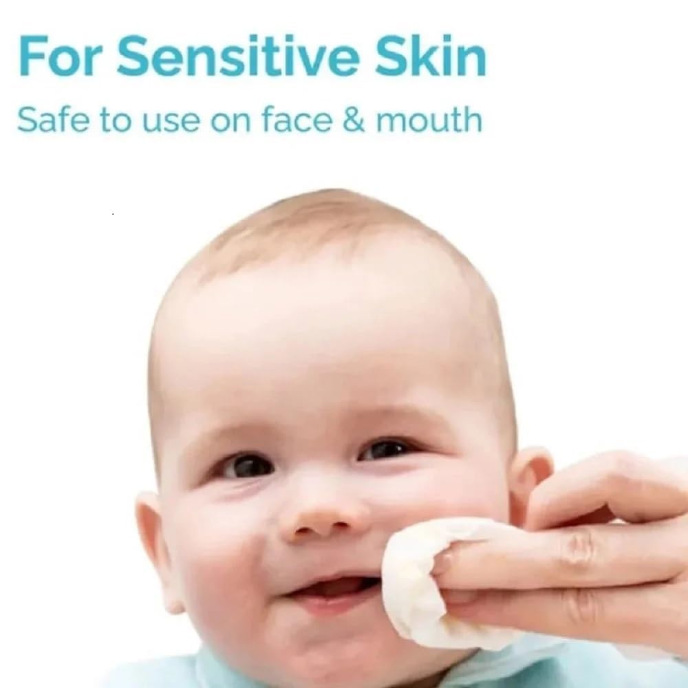 Sohansh Mini Baby Wipes – Disposable Pocket Travel Wet Tissues for Baby Hand & Face Care, Skin Cleaning & Makeup Removal-(1 Pack x 64 Wipes) (Pack of 3, Mini) 4