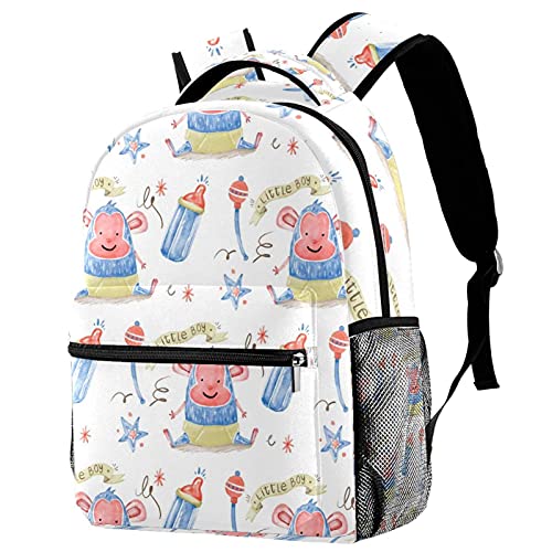 Sac à dos de voyage enfant pour sorties scolaires et weekend avec gourde