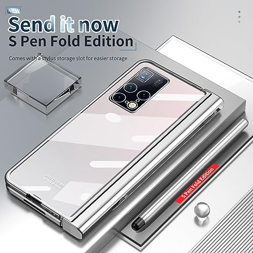 Coque Huawei Mate X2 protection intégrale antichoc rigide béquille argent - 3