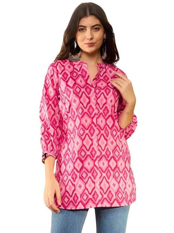 Women's Ikat Regular Top