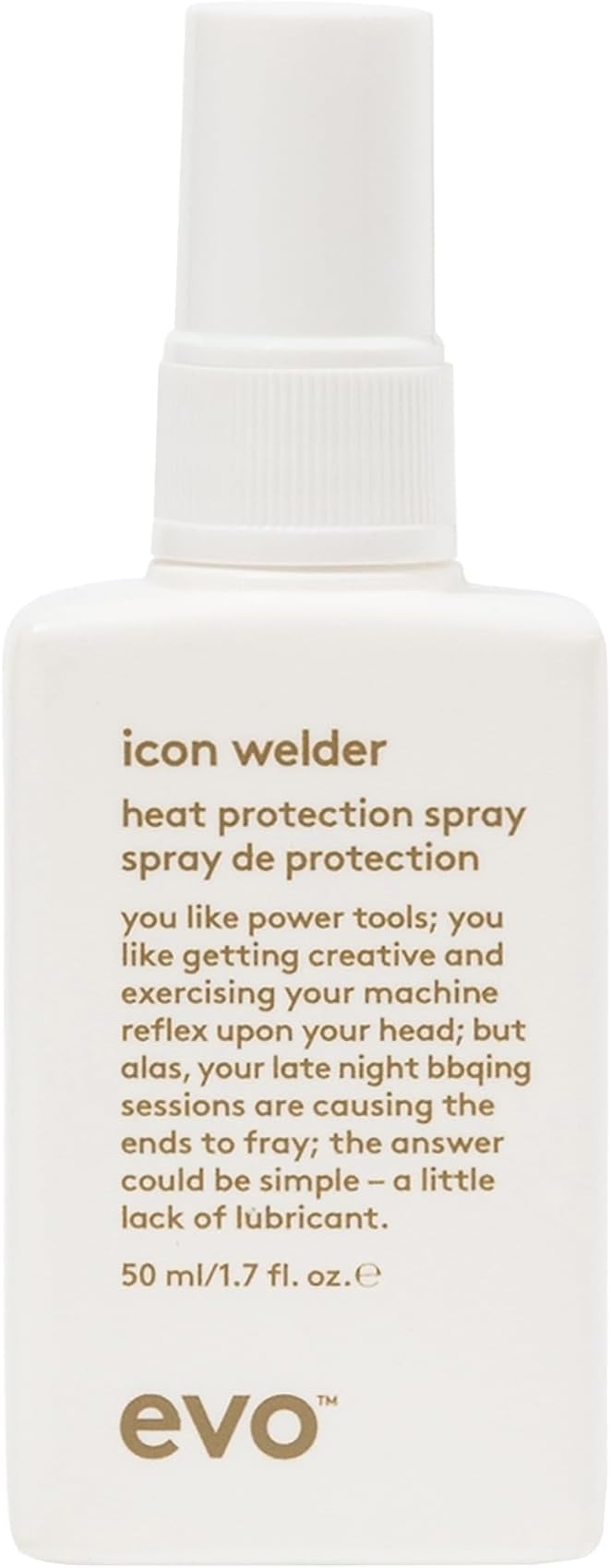 EVO Icon Welder Heat Protection Spray - Leave-In Heat Protectant - Provides Style Support & Adds Shine
