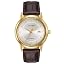 Brown Strap/ Gold Tone