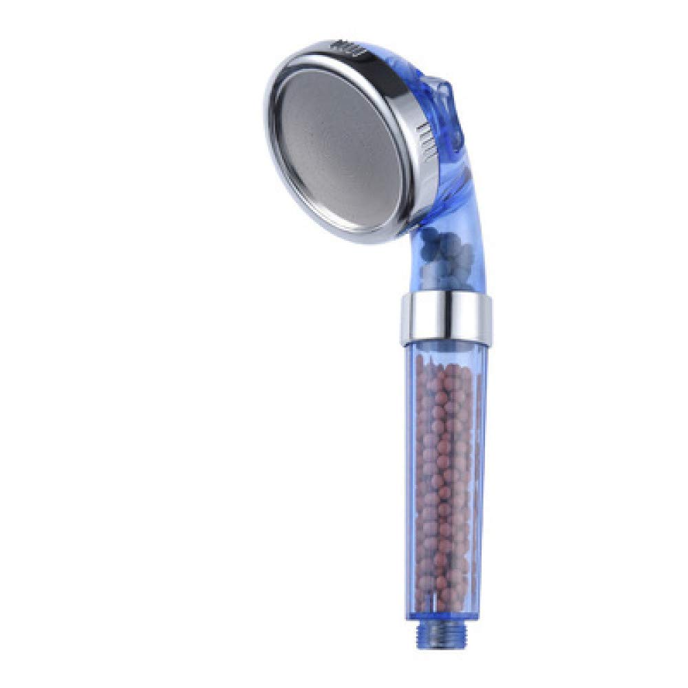 Pommeau de douche haute pression avec filtre bleu et 3 modes réglables