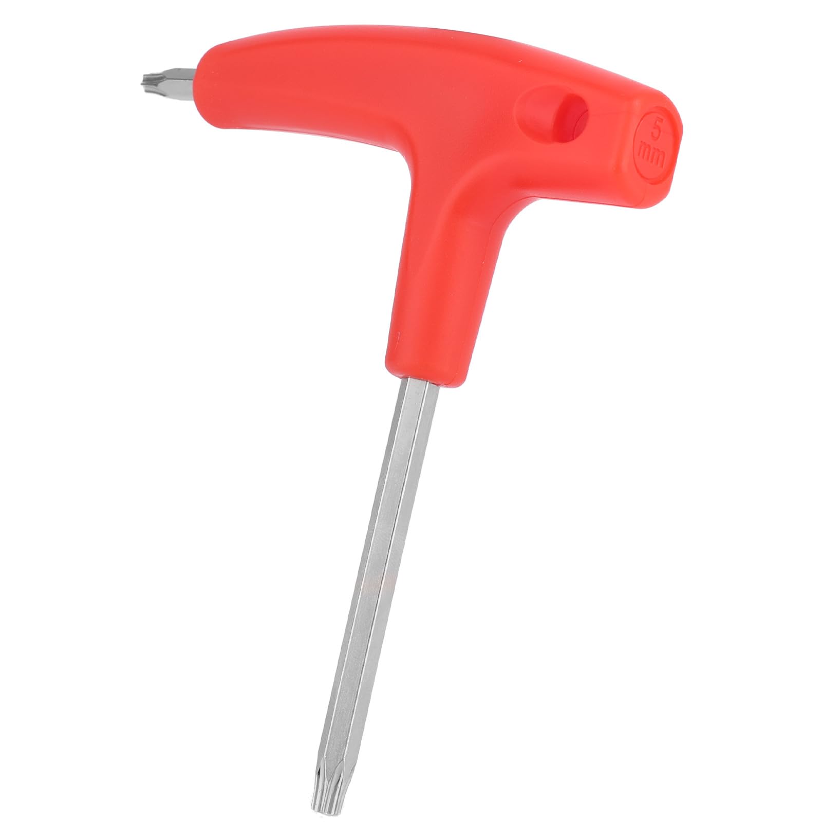 NQEUEPN 2-in-1 Golf Wrench, Stainless Steel Adjustable Golf Driver Tool with Dual Head Plastic Driver Head Tool for Club Shaft Adapter (Red)