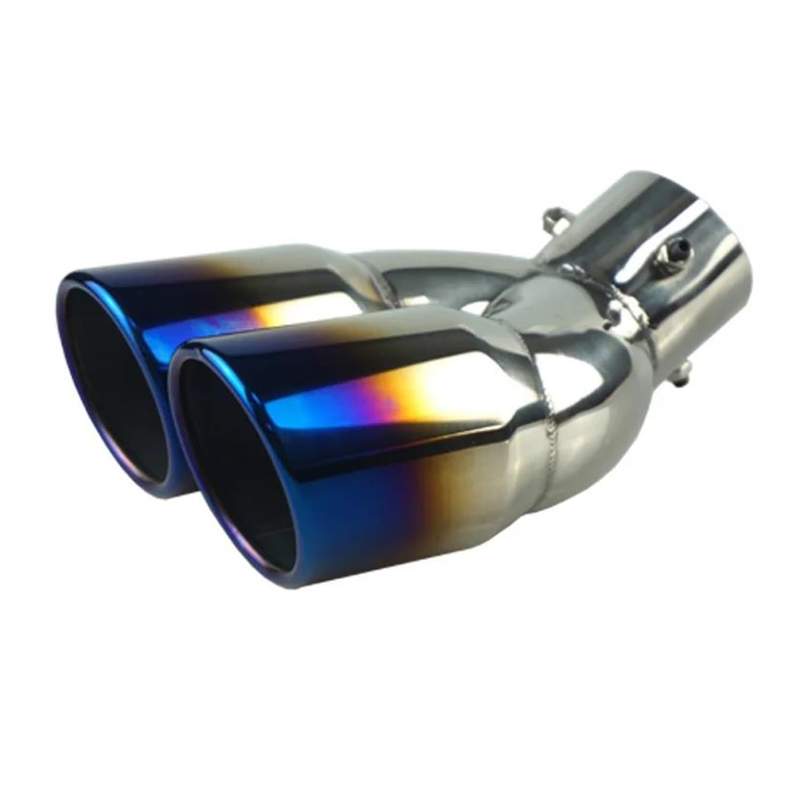 Tubo Escape Coche para Soueast DX3 2016-2023 1 Uds Silenciador Tubo Escape Acero Inoxidable Punta De Silenciador Accesorios De Garganta Trasera De Coche Tubo Punta Silenciador Escape(1PCS-Style-B)