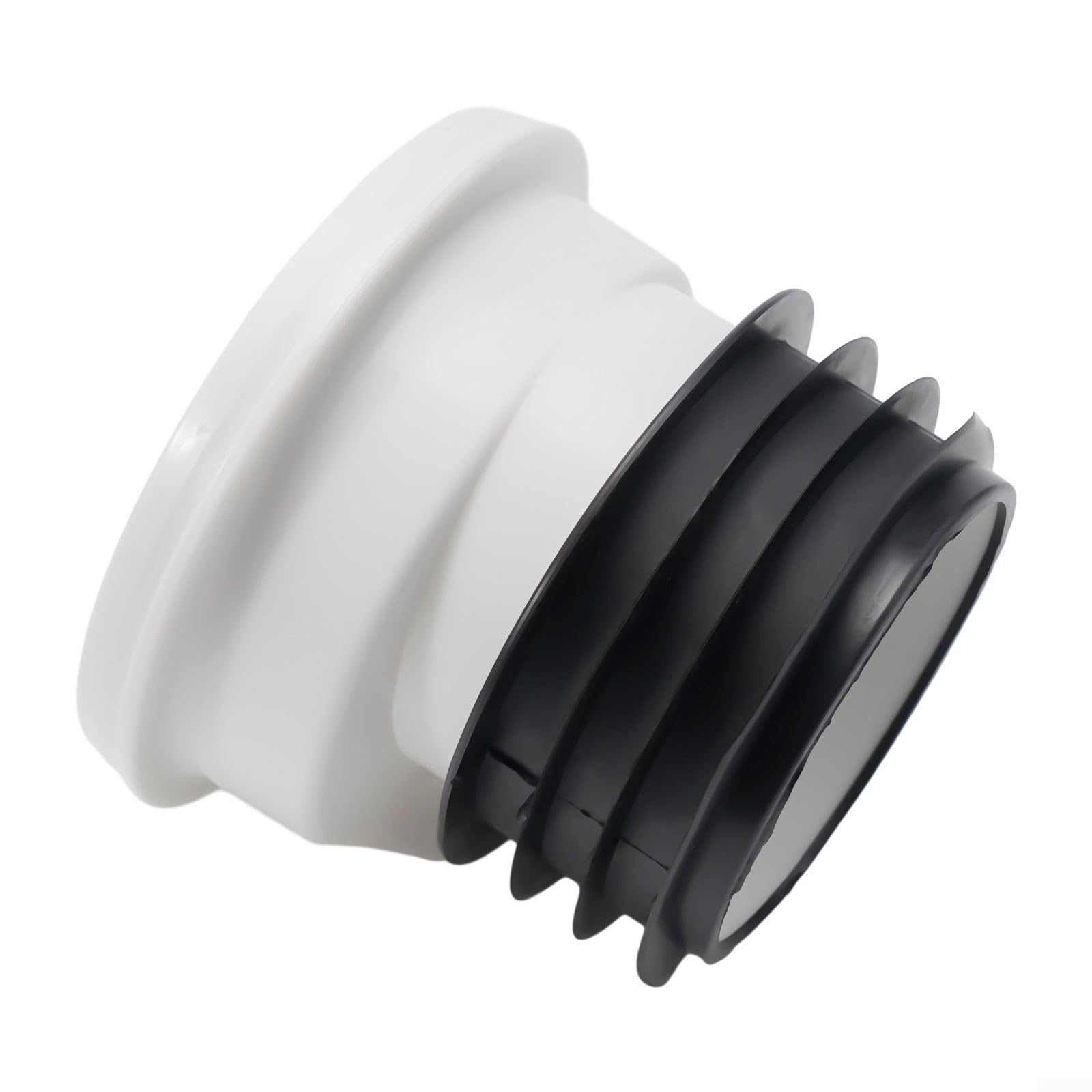 Connecteur De Vidange De Tuyau De Toilette Droit Ou Excentrique, Connecteur Flexible Pour Cuvette De WC Slinky Tuyau D'évacuation (C