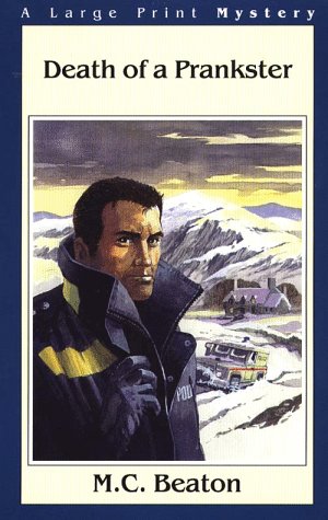 Death of a Prankster (Hamish Macbeth Mysteries,... [Large Print] 0783884176 Book Cover