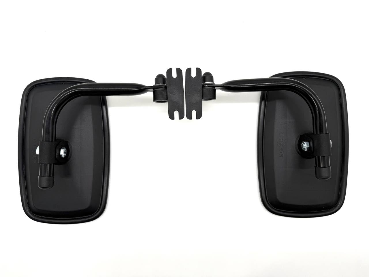 2x Außenspiegel Rückspiegel LKW ø15-18mm 232x145 mm Spiegelhalter Spiegelarm SET
