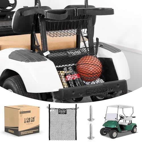 Filet élastique antichoc pour empêcher la chute des objets en chariot de golf