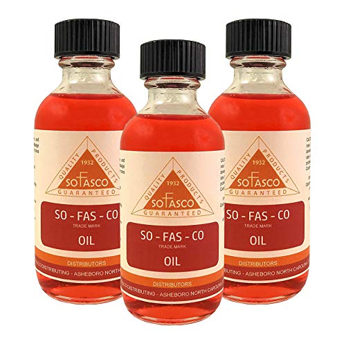 Sofasco Red Oil Healing Solution, First Aid Ointment, 2 Ounce Bottle (3 Pack)