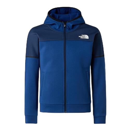 Image of The North Face Kids Mountain Athletics Fz Hoodie Jacket, Summit Navy/Estate Blue, 10 Years
