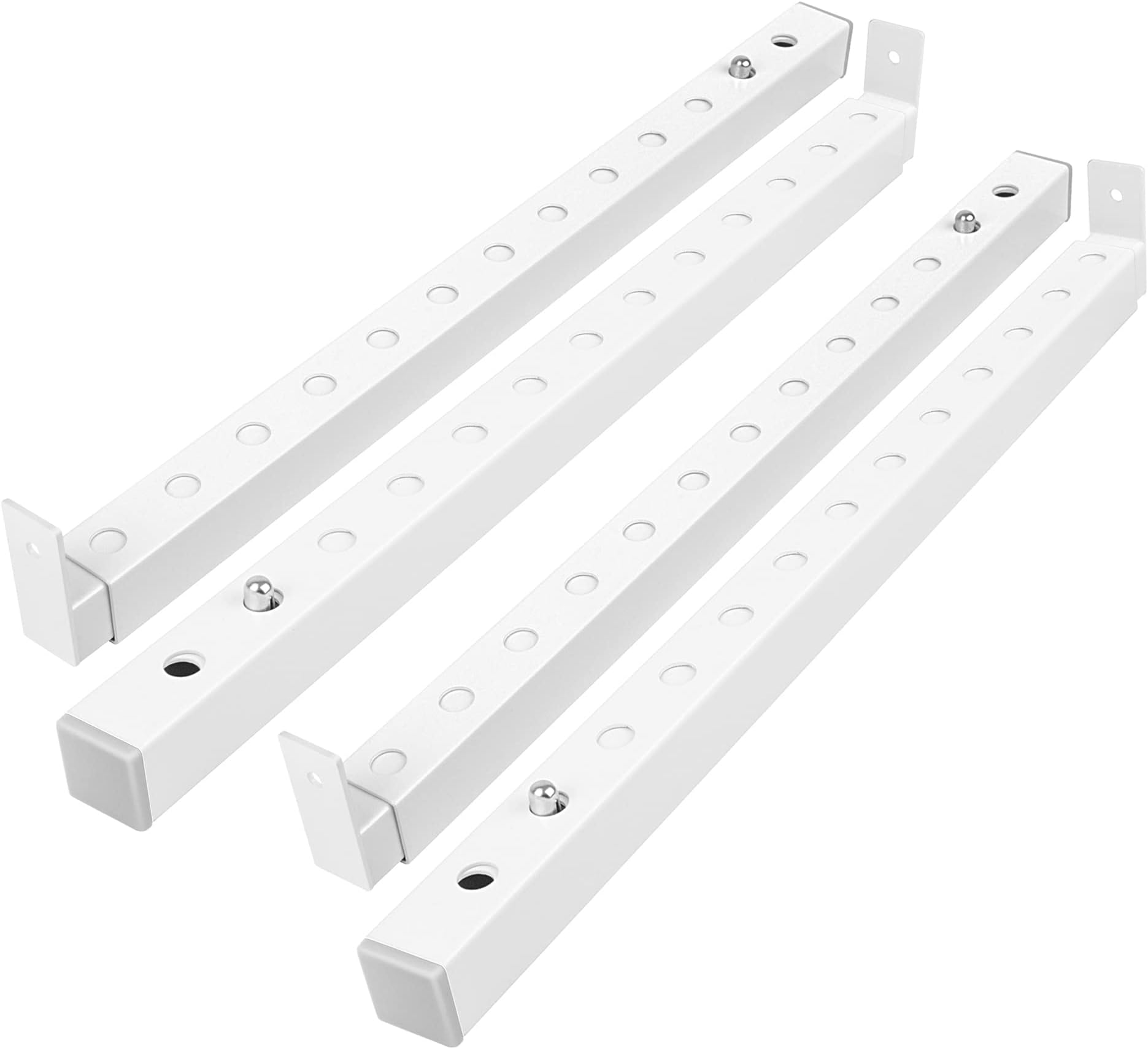 Set of 4 Window Secuirty Bar Locks onto Frame - Sturdy Steel adj 17-29 ...