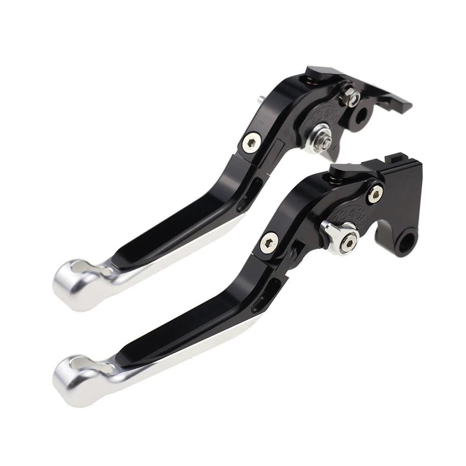Frizione Leve Frizione Pivotanti, Manopole Di Controllo, Ricambi Per Moto, Leva Freno Regolabile Per KAWASAKI Per NINJA 1000SX 2019-2023(Black 4)