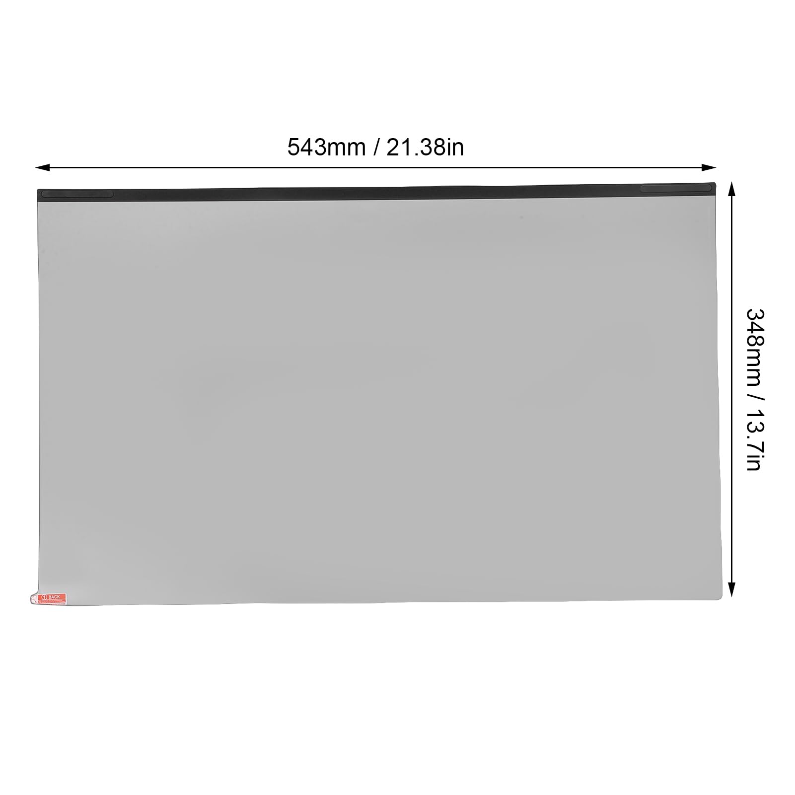 Gugxiom Protector de Pantalla de Computadora Antiluz Azul de 24 Pulgadas, Película de Bloqueo de Luz Azul de Diseño de 5 Capas para, Filtro de Privacidad para Trabajadores de Oficina
