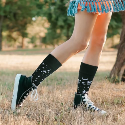 Funny Animal Socks for Women - Cute Dog and Cat Socks, Colorful Novelty Funny Socks for Animal Lover