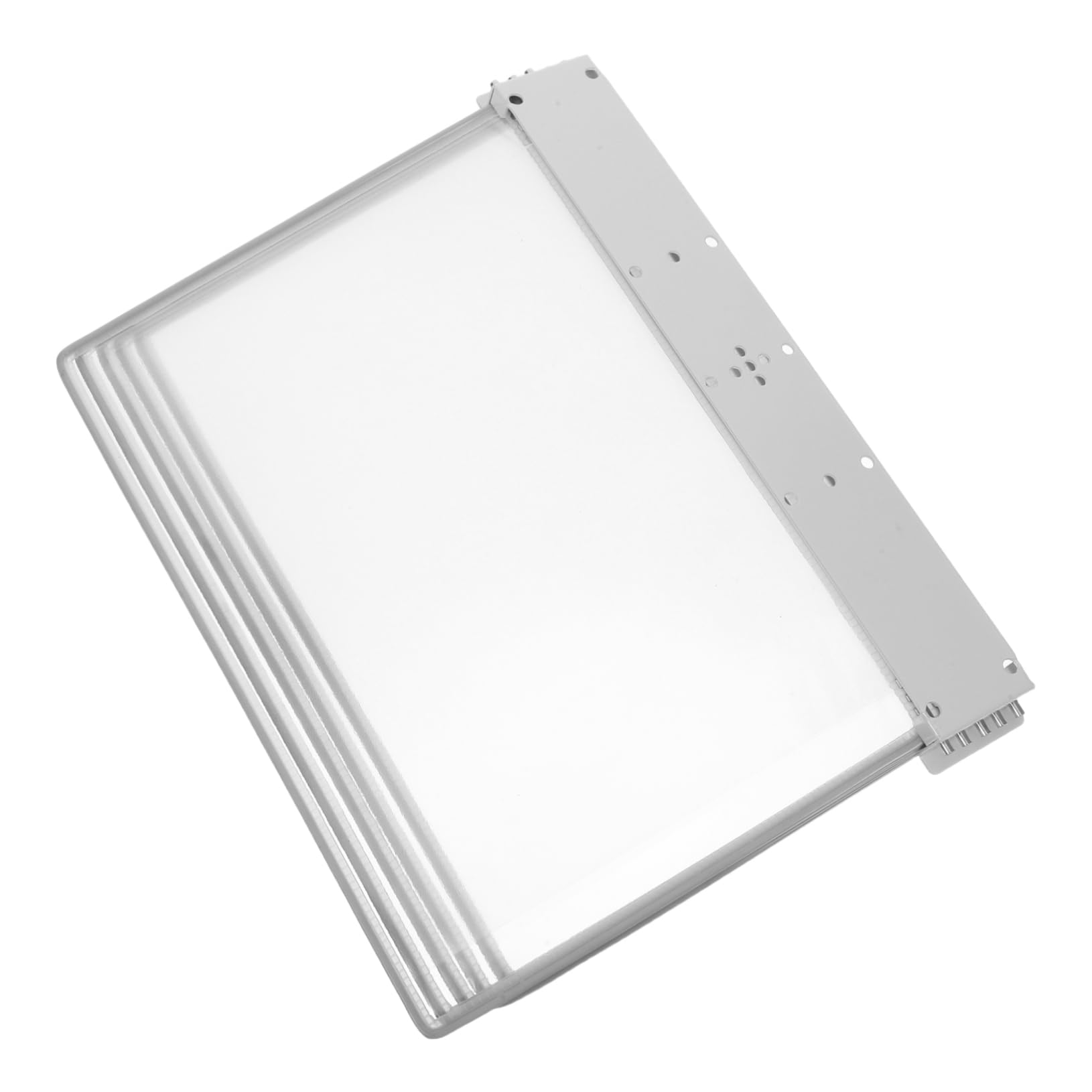 AYUWQZX Wall Display Unit, Wall-Mounted Flip File Organizer for A4 Documents Secure Mount Classroom Office