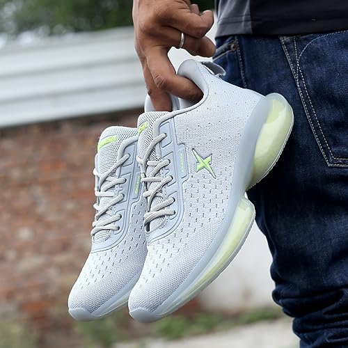 Image of Kraasa RunPro Running Shoes for Men | Soft Cushioned Insole | Walking & Gym Shoes with Max Cushion Technology | Lace Up Sneakers for Men