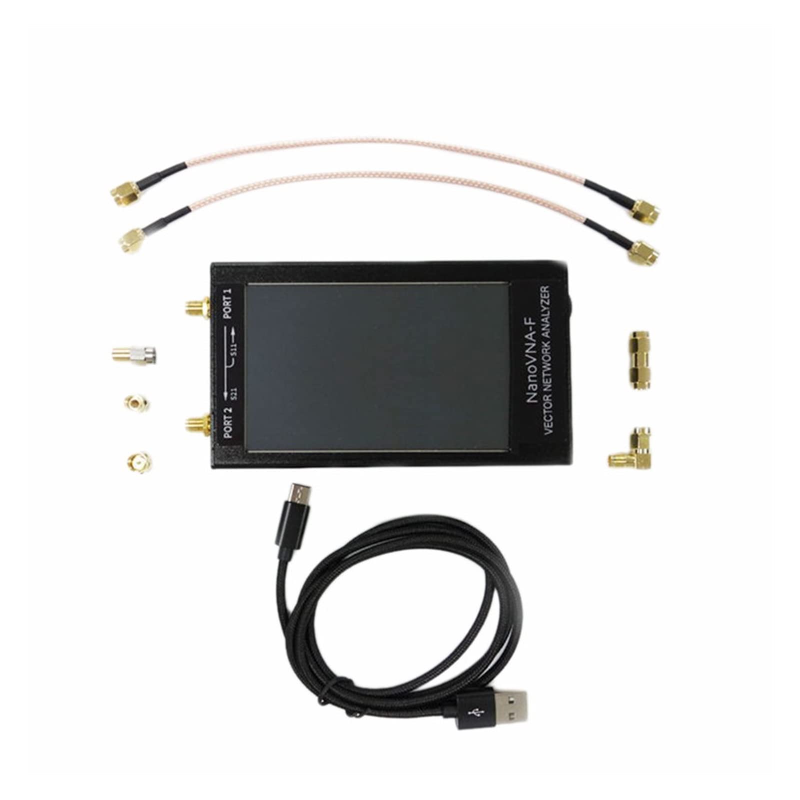 Analizador de Red, Analizador de red vectoriales 4.3 pulgadas F. Soporte 5 0k-1.5g antena HZ(1+RF KIT)